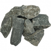 Камень для бани и сауны Габбро-диабаз 20кг (мелкий)