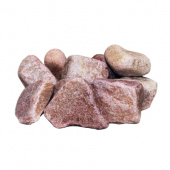 Камень малиновый кварцит колотый (20кг) (средний)