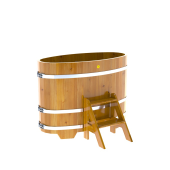 Купель лиственница Рустик 0,69х1,31х1,0 (Натуральная УФ)